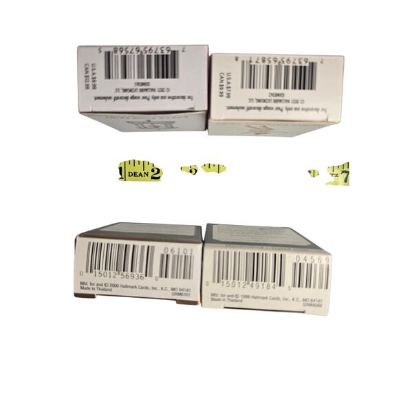 Set of 4 Hallmark Mini Fairy Keepsake Ornaments List in Description - Picture 5 of 7